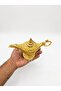 Aladdin Genie Magic Lamp, Antique Style, Intricate Engraved Floral Design, Available in Gold - 2