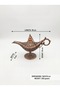 Aladdin Genie Magic Lamp, Antique Style, Intricate Engraved Floral Design, Available in Copper - 4