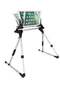 Tablet Holder, 360 Adjustable Phone/Tablet Stand with Steel Arm, Lazy Mount Tablet Clamp