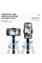 selfie stick tripod Extendable Wireless BT Selfie Stick Handheld Gimbal Stabilizer Tripod with Detachable Remote Control for Selfie Full Body Shot Vlog Group Photo (ELT-069) - 6