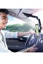 Green Cell Phone Holder for Car, Mount Clip for Car Cellphone, 360° Rearview Phone Holder