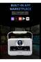 Q6 Max Smart Android Projector with Wireless Dual Karaoke Microphones, 4K & 720P Support - 4
