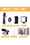Vlogging YouTube Starter Kit – Complete Video Setup with HD Camera, Microphone, Tripod, LED Ring Light - 3