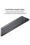 Rechargeable Bluetooth Keyboard and Mouse Combo Ultra-Slim Portable Compact Wireless Mouse Keyboard Set - 5