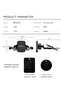 Car Magnetic CD Slot Phone Grips Stand Black - 6