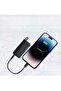 Ultra-Compact 5000mAh Mini Power Bank – Built-in Type-C and Lightning Cables - 5
