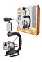 Video Camera Stabilizer, U-Shape Portable Handle Handheld Vlog Bracket Stabilizer Kit Smartphone Holder Vlogging, Video DSLR Camera Camcorder - 6