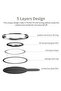 Camera Lens Screen Protector for iphone 15 Pro/iphone 15 Pro Max 2023, 9H Transparent Camera Tempered Glass Grade Protective Cover (Silver) - 6