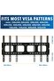 TV Wall Mount Bracket for 40-70 inch LCD, LED, or Plasma Flat Screen TV - 3