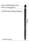 Stylus Pencil for Apple, Active Stylus, Smart Rechargeable Capacitive 1.5mm Fine Point (Black) - 4