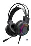 Gaming Headset with LED Backlight, 50mm Drivers, Noise-Cancelling Microphone, USB Connection, PU Leather Ear Cushions – Immersive Audio Experience for PC, PS4, Xbox, and More