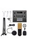 Elite V9 Sound Card & BM800 Pro Microphone Bundle for Advanced Broadcasting