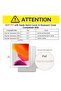 Clear Case for iPad 10.2" 9th Gen 2021 / 8th Gen 2020 / 7th Gen 2019, Slim Soft Lightweight TPU Back Cover - 2