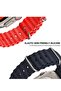 Apple Watch Band Ultra 49mm 45mm 44mm 42mm, Adjustable Loop Soft Stretchy Silicone Sports Band - 3