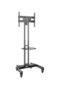 TV Stand With Lockable Wheels For 32-70 Inch TVs Black - 2