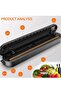 Vacuum Sealer machine, Compact Automatic Air Sealing System Preservation,Automatic Food Sealing System - 3