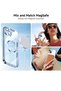 iPhone 15 Case with Integrated Camera Lens Protection [TOP N56 Magnets] [Military Grade Drop Protection] for Magsafe Women Men iPhone 15 Cover Case 6.1" Blue - 4