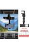 Rearview Mirror Phone Holder for Car, Multifunctional Rearview Mirror Phone Holder, 50mm-100mm Universal 360 Rotatable Car Phone Holder Mount Cell Phone Cradles for Car/Back Seat/Kitchen- Blac - 3