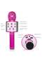 Wireless Bluetooth Karaoke Microphone for Kids, 5-in-1 Portable Handheld Karaoke Mic Speaker Player Recorder with Adjustable Remix FM Radio - 7