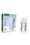 50W 10-Port USB Charging Station – Smart Wall Charger with Auto-Detect Technology
