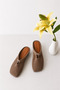 Genuine Leather Heeled Slippers |   Tara