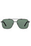 Polarized - Uv400 Protection Metal Frame Black Green Original Men's Sunglasses 59 Ekartman Dkgg83C2 - 4