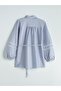 Striped Women's Shirt Tunic - 6