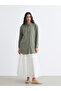 Textured Oversize Women's Shirt Tunic - 2