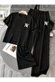 Unisex Nyg Printed Oversize T-Shirt and Baggy Sweatpants - Summer Two-Piece Tracksuit Set