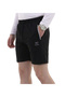 Men's Large Size Flat Lycra Combed Cotton Shorts, Suitable for Sizes up to 150 Kilograms, Black - 2