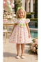 Baby Girl Evening Dress Strawberry Patterned Jacquard Puffy Dress and Headband Set - Birthday, Party, Wedding, Mevlüt (6 Months, 12 Months, 18 Months, 24 Months) 35241Pr