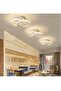 GUDOO Modern LED Corridor 2 Rings Ceiling Lights Aisle Entrance Balcony Lamp Warm White 18W - 5