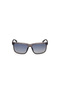 Shiny Grey Polarized Injected Male Sunglasses - 2