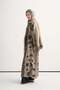 Floral Floral Abaya Mink - 2