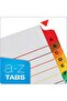 فواصل الصفحات من NRY SHOP Cardinal A-Z، لملف ذو 3 حلقات، صفحة محتويات قابلة للتخصيص