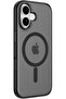SheerForce Grip MagSafe Compatible iPhone 17 Case with Slim Design & Anti-Slip Side Lines - Magnetic, Transparent, & Shockproof Protective iPhone Case - Black - 4