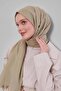 شال تينسل مسطح باللون الأخضر الزيتي - 3