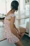 Smocked-waist dress - 2