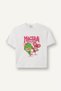 100% Cotton Super 1 Set Oversize Crew Neck Short Sleeve T-Shirt Girls H7953A826Hs - 7