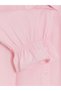 Pink Plus Size Poplin Women's Shirt - 7