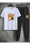 Unisex Oversize Shorts Set Short Sleeve T-Shirt Comfortable Fit Summer Casual Sports