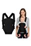 4-in-1 Convertible Baby Carrier – Ergonomic Infant Support Carrier with Multiple Carry Positions for Newborns & Toddlers