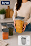 3.4 L Rectangular Food Storage Container Bpa Free Food Storage Container with Lid Refrigerator, Freezer and Pantry Organizer - 2