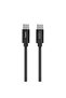 Fabric USB-C to USB-C Charging Cable, 1.5m, Black, 201740 - 7