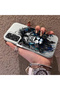 Samsung Galaxy A24 Compatible Silicone Edge Hard Back Case Couple Phone Case with Lion Pattern - 2