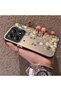 Mi 14t Pro 5g Compatible Silicone Edge Hard Back Case Couple Phone Case with Floral Pattern - 2