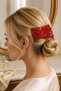 Colorful Beaded Flexible Evening Dress Hair Ornament - 2