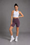 Women's Plum High Waist Slimming Stretchy Short Leggings