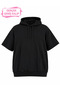 Large Size Cotton Comfortable Fit Daily Use Hooded Men's T-Shirt - 2