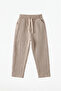 Muslin Children's Pants Stone Color 100% Cotton 1-10 Years